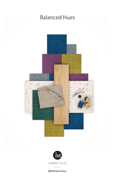 IVC Commercial Balanced Hues Carpet Tile Collection Brochure