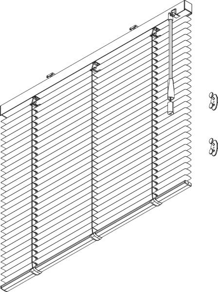 Venetian Blind - Wand Operated - Silent Gliss SG 8110 - Venetian Blinds