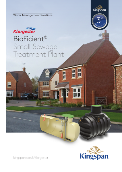 BioFicient® Small Sewage Treatment Plant Brochure