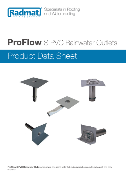 ProFlow S PVC RWO Product Data Sheet