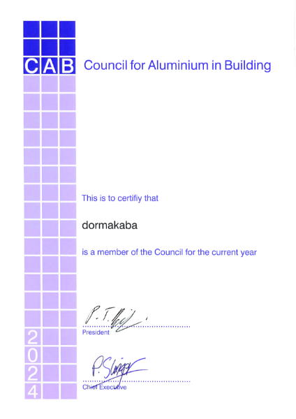 Council for Aluminium in Building