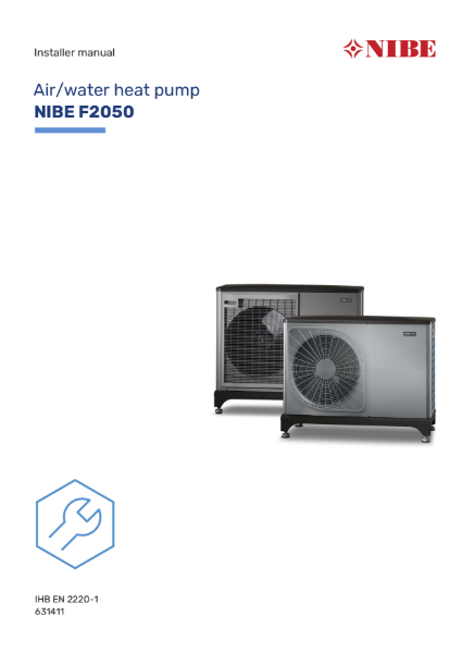NIBE F2050 Installer Handbook