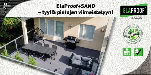 ElaProof + SAND UUTUUDET