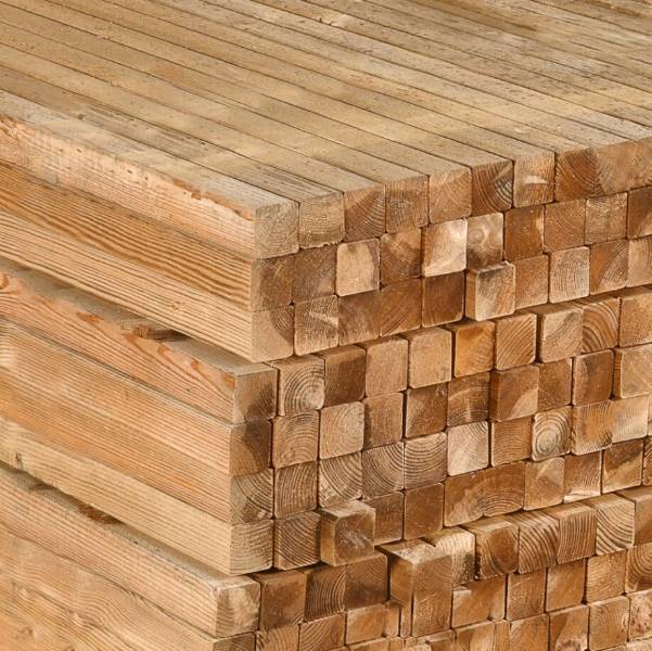47mm x 50mm (fin 45x45) Treated - Carcassing Timber