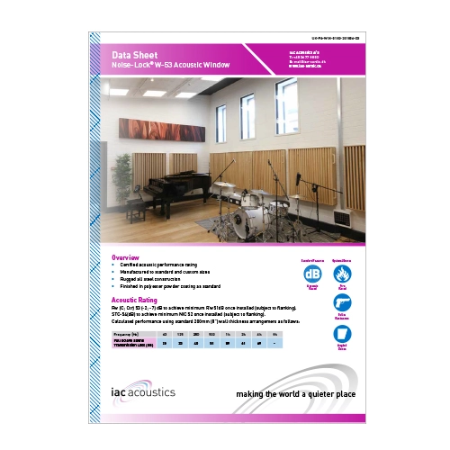 Noise Lock W-53 Datasheet