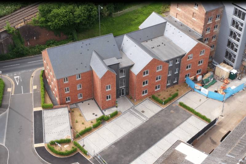 Networked Ground Source Heat Pumps (GSHP) on a new-build and retrofit housing project