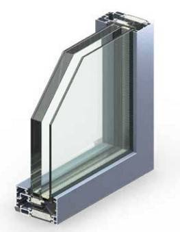 AluFlam A+ Fire Rated Window System - Window Unit
