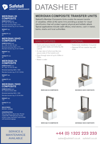 Meridian Composite - Transfer Windows