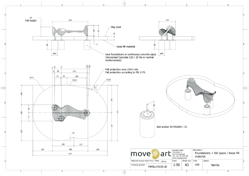 Family D Drawing - Foundation Plan