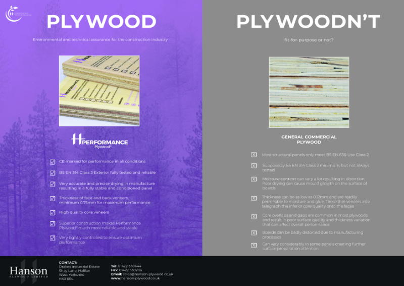 Performance Plywood® - Plywood/Plywoodn't Flyer