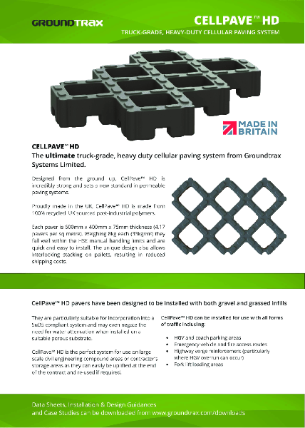 CellPave™ HD - Product Data