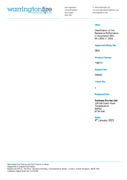 Classification Report