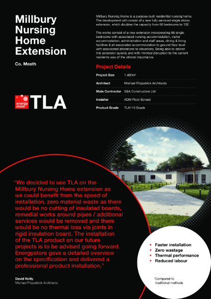 energystore TLA® Millbury Nursing Home - Case Study