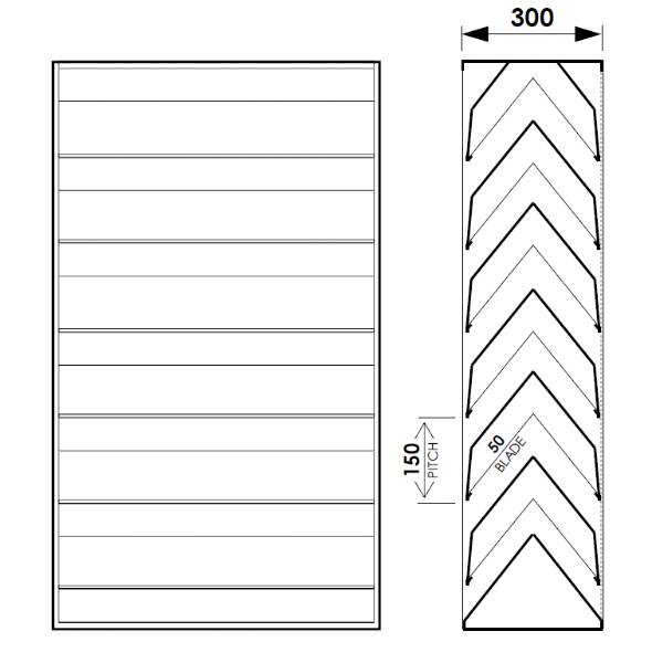 Louvres and components