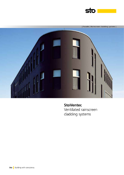 StoVentec R ventilated rainscreen cladding system - Drained & back ...