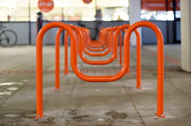 Cycle stands and lockers