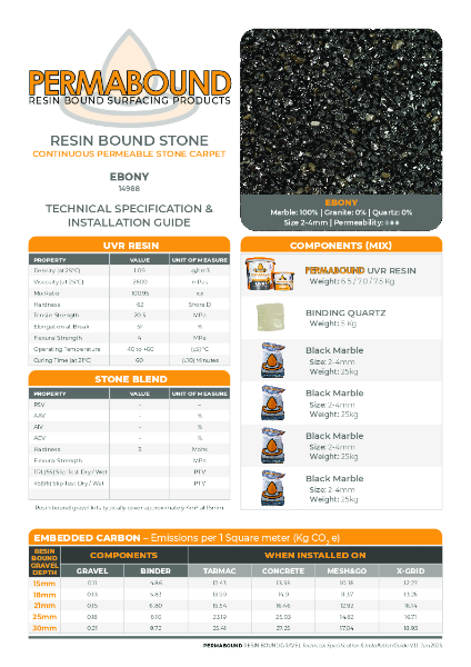 Ebony_14988_Resin_Bound_Stone_TDS_PERMABOUND