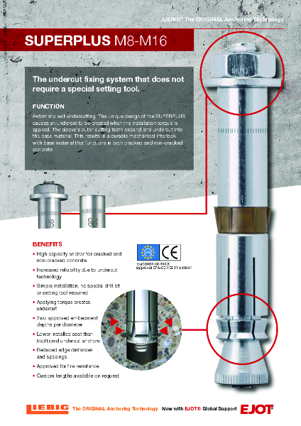 LIEBIG® Superplus Data Sheet