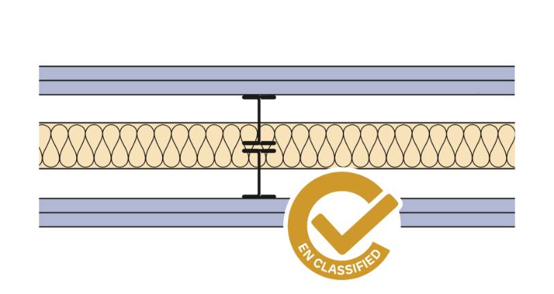 Siniat Twin Frame Metal Stud Partition Twin(UB)-IS50R-215dB-50G(170) - Metal Stud Partitioning