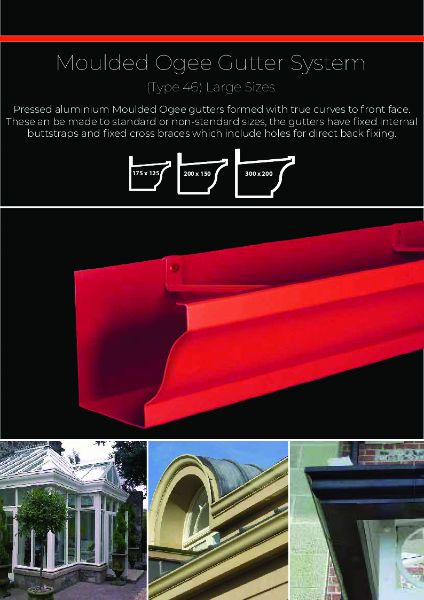 Moulded ogee system large brochure 23