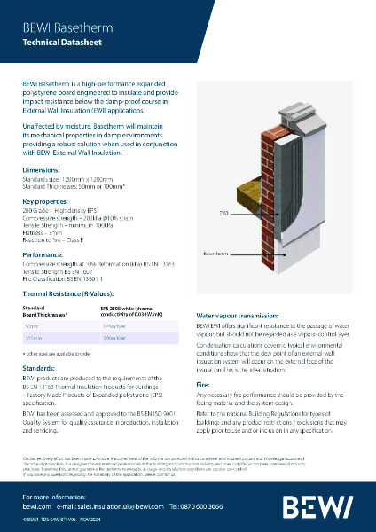 BEWI-Basetherm-Datasheet