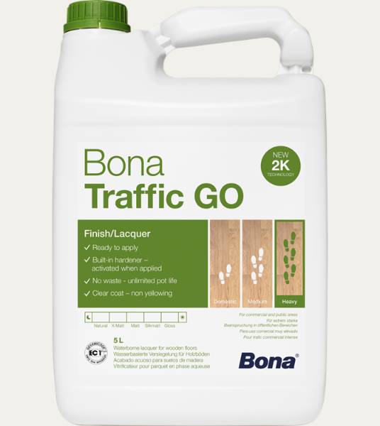 Bona Traffic GO - Waterborne Polyurethane Lacquer 