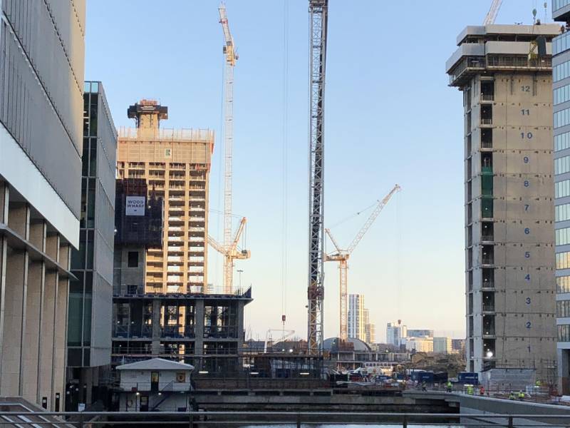 Emshield DFR-2 Seals Wide (100mm +), High Movement (+/- 50%), Fire Resistant (min 2hrs), Structural Deck & Floor Movement Joints at the Wood Wharf Development in London