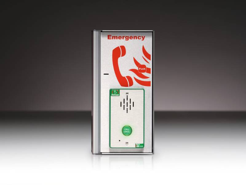 Lexicomm EVCS Combined Type A and Type B Outstation - Emergency Voice Communication System