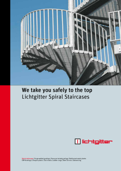 Lichtgitter Spiral Staircases