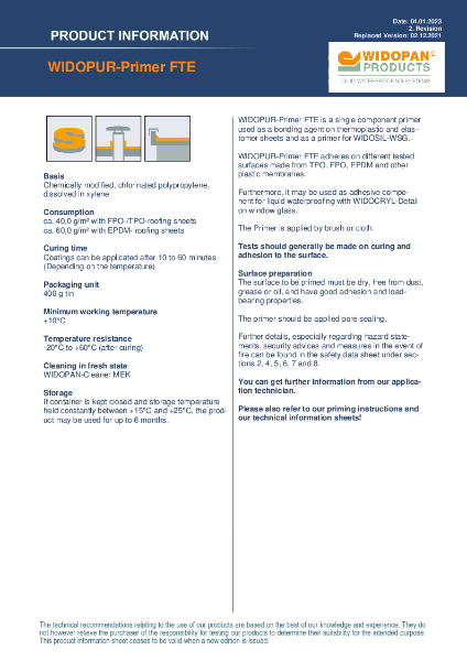 PDS WIDOPUR-Primer FTE