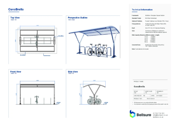 CuvaBrella Datasheet