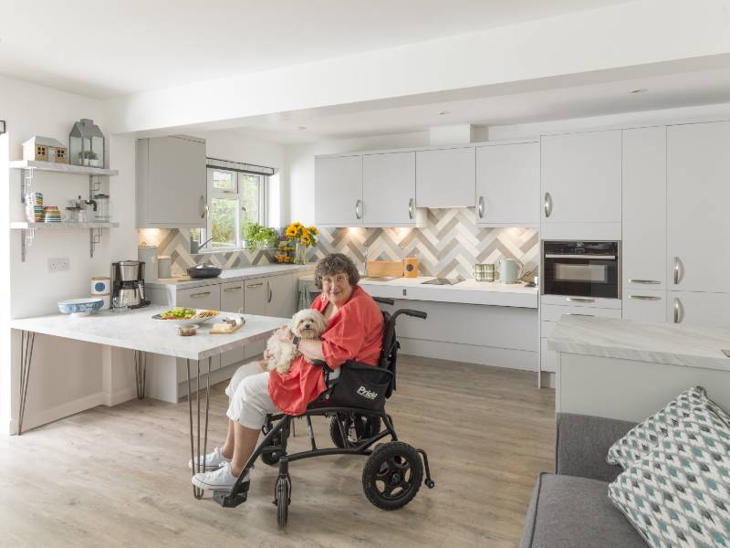 Freedom creates a kitchen for independent living in Chelmsford