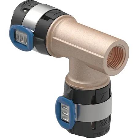 Geberit Flowfit T-Piece With Lateral Female Thread