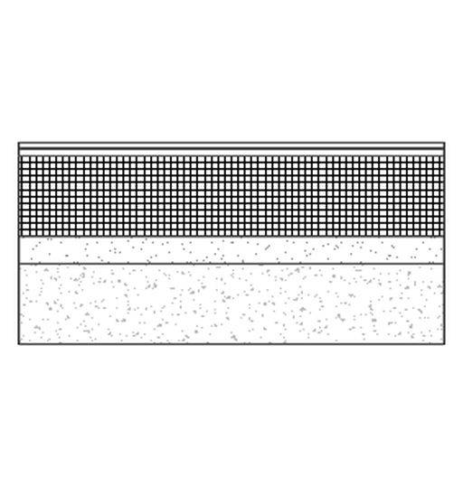 Flat liquid applied warm roof on precast hollow slab