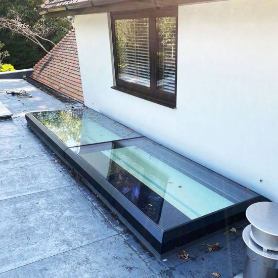 Rooflight | Skylight | Flat Roof Window | Flat Glass Rooflight | Modular Glass Link | Modular Rooflight | Non Opening | Brett Martin | Mardome  - Glass Rooflights