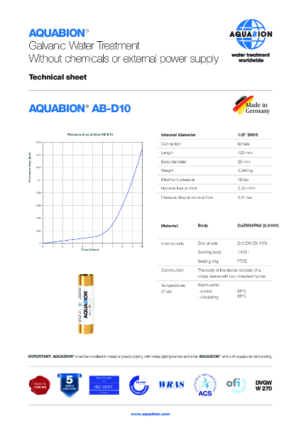 AQUABION® AB-D10