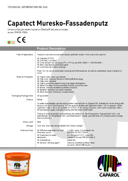 Capatect Muresko Fassadenputz