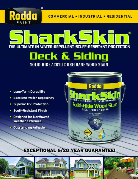 SharkSkin Solid Hide Sell Sheet 2022