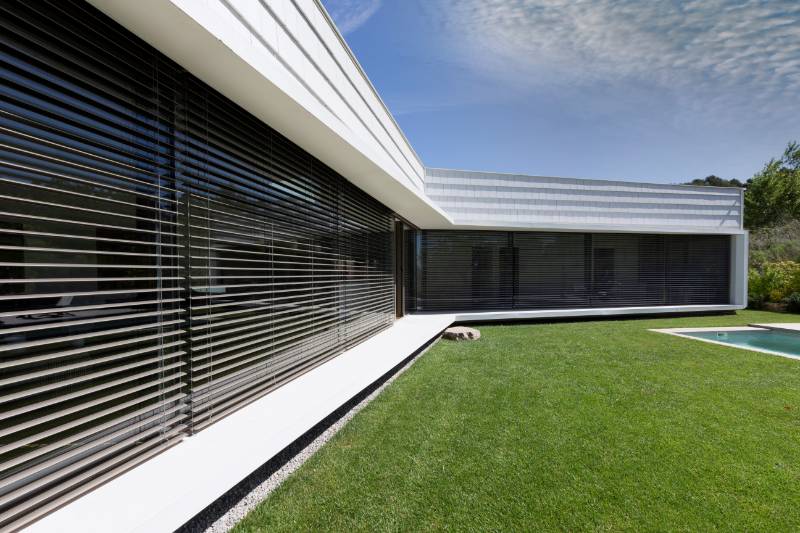 BSO Outdoor Venetian Blinds in OM House