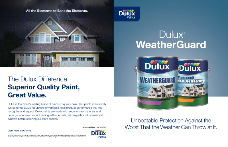 Dulux Weatherguard Product Brochure