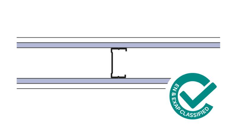 Siniat Single Frame Partition CS70R-12Md12dB