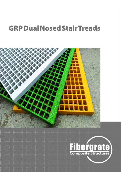 Fibregrate - Dual Nose Stair Treads Data Sheet
