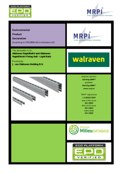 Walraven RapidRail EPD