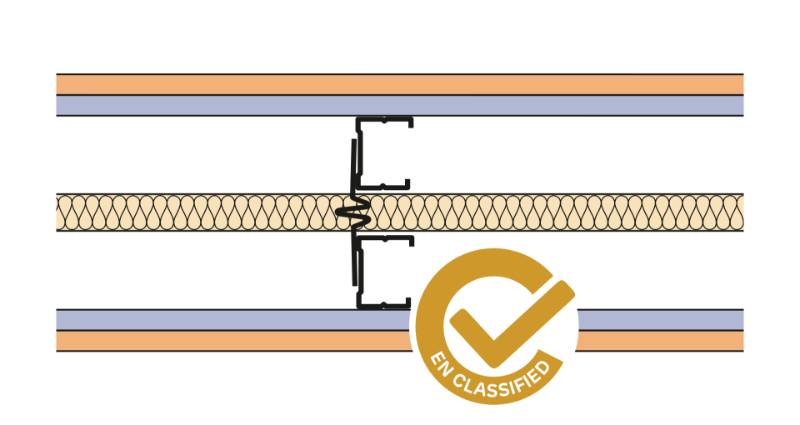 Siniat Twin Frame Metal Stud Partition Twin(AB)-CS50R-15Aq15dB-25G(200)