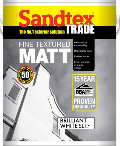 Crown Trade Sandtex Trade Fine Textured Matt