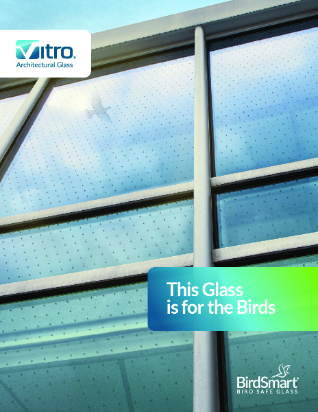 Product Data Sheet - BirdSmart® Bird Safe Glass