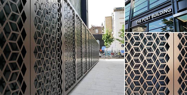 Bespoke decorative screens for London public realm