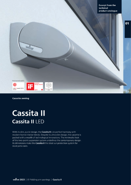 Cassita II Technical Product Catalogue