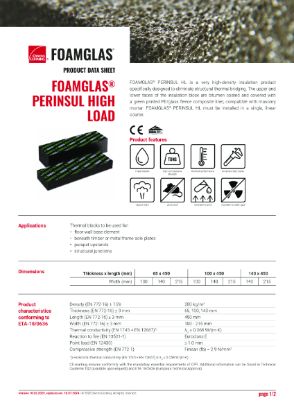 PDS_FOAMGLAS® PERINSUL HL