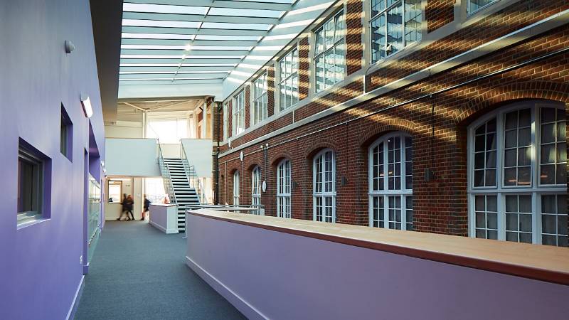 Rooflights installed at Westcliff High School for Girls